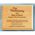 Alderwood Plaque w/ Gold Plate (8 X 10)